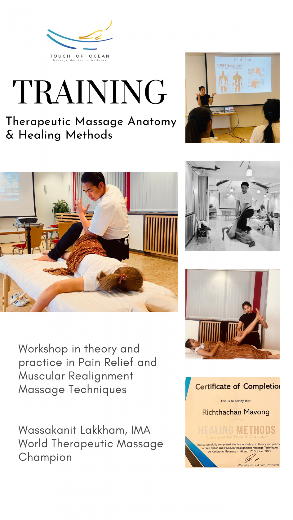 Pain Relief & Therapeutic Massage Training