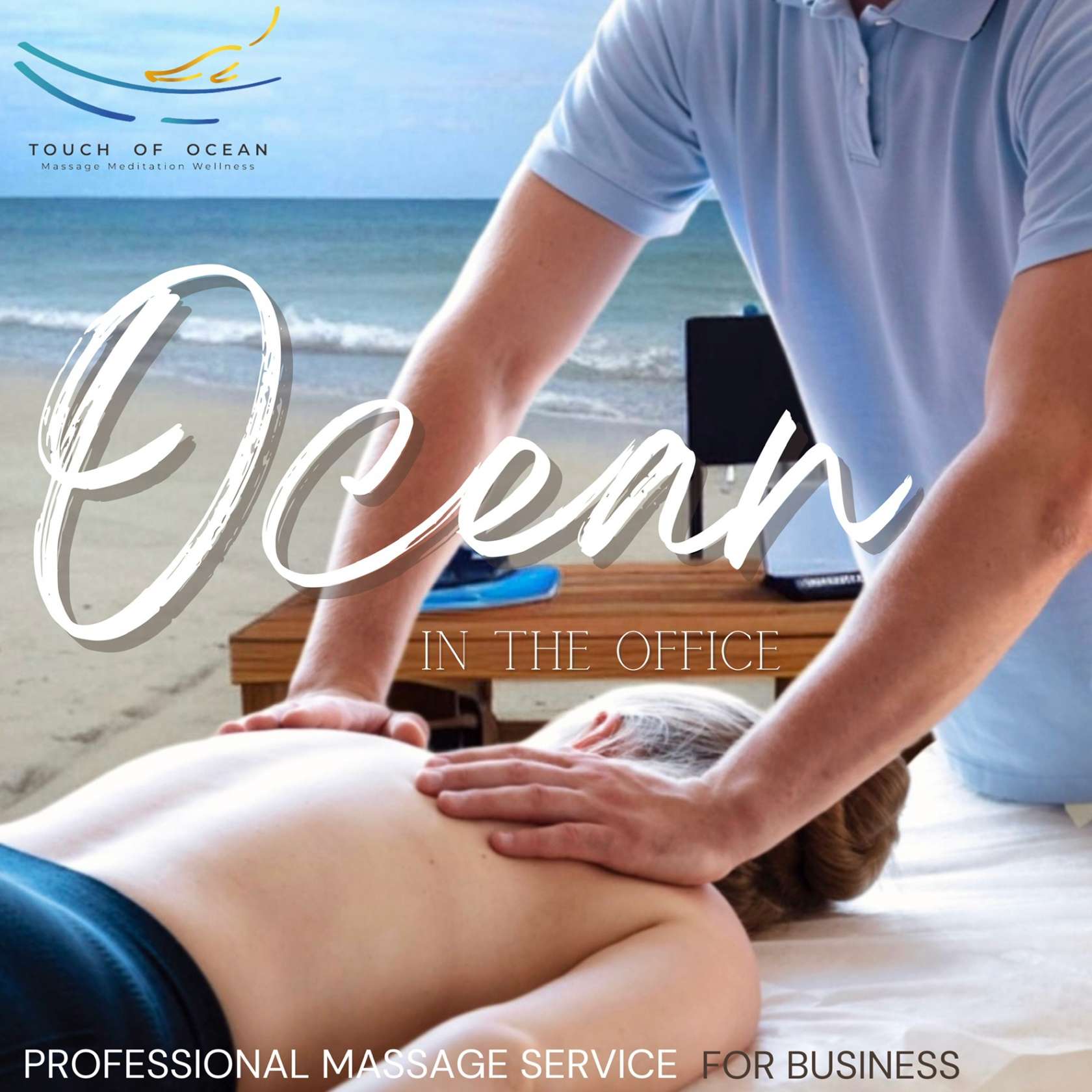 Mobile Massage For Business - Ocean in the office 